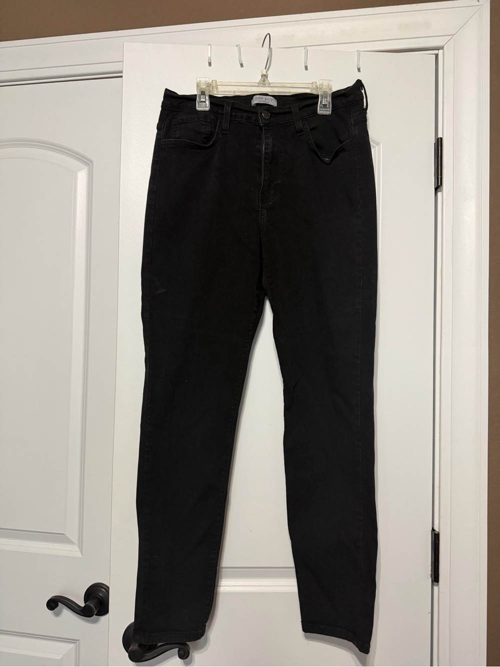 Judy Blue Black Straight Leg Jeans - Women's